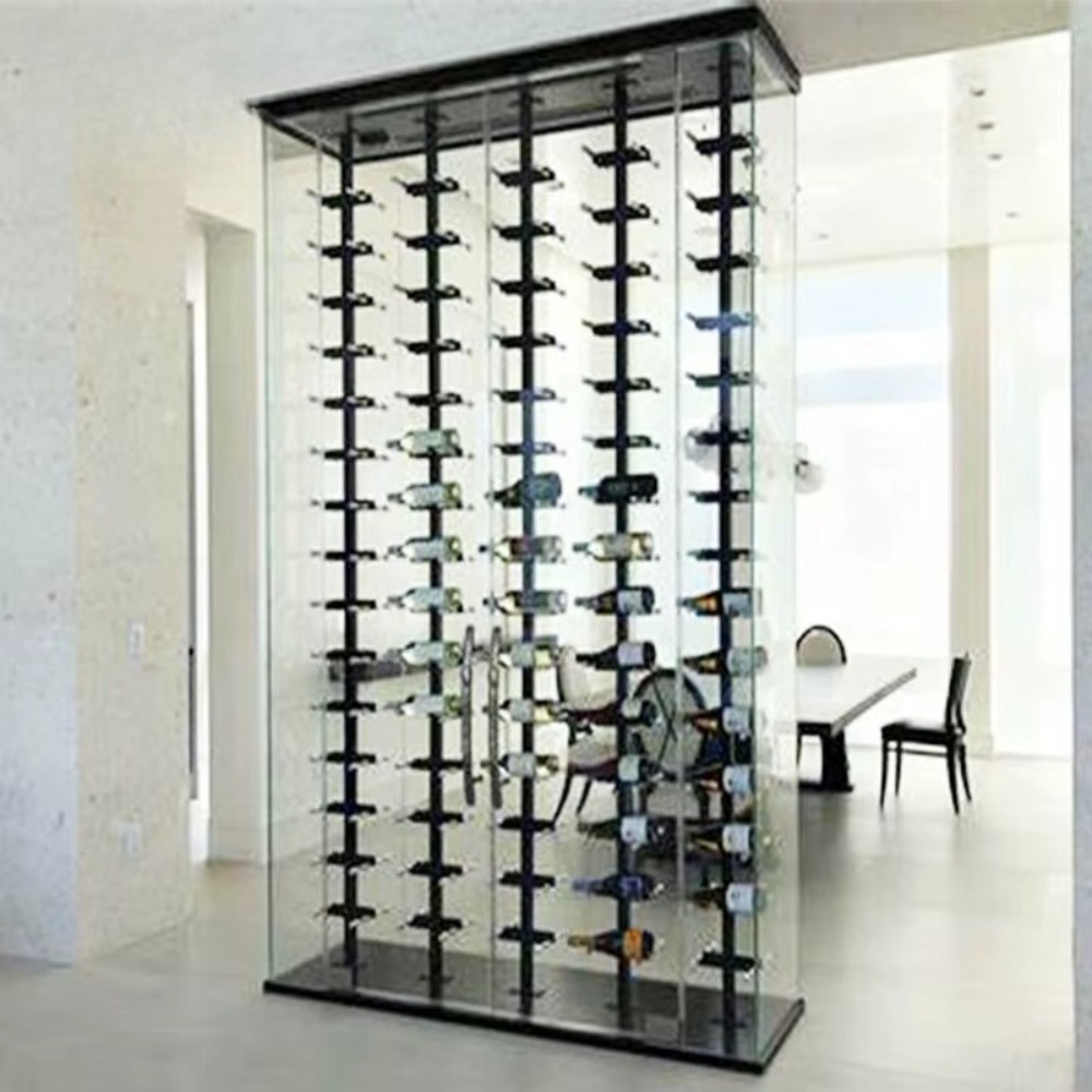 ชั้นวางไวน์ตั้งพื้นถึงเพดานสำห - Storage & Organization บทวิจารณ์และราคา