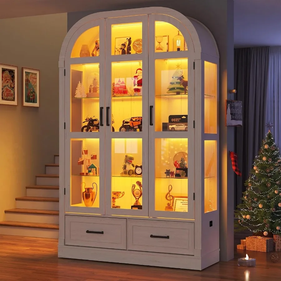 ตู้โชว์แบบโค้งขนาด 74 นิ้ว พร้ - Lighting บทวิจารณ์และราคา