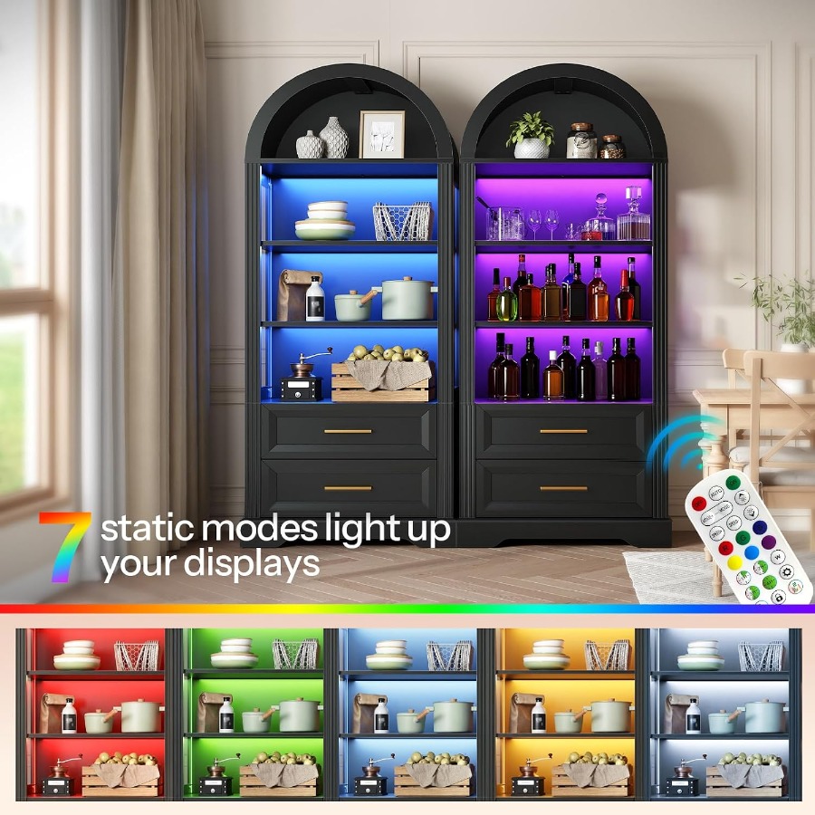 ตู้โชว์, ตู้หนังสือทรงสูงโค้งพ - Storage & Organization บทวิจารณ์และราคา