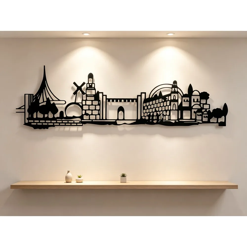 CIFBUY งานศิลปะติดผนังเหล็ก ลา - Home Decor บทวิจารณ์และราคา
